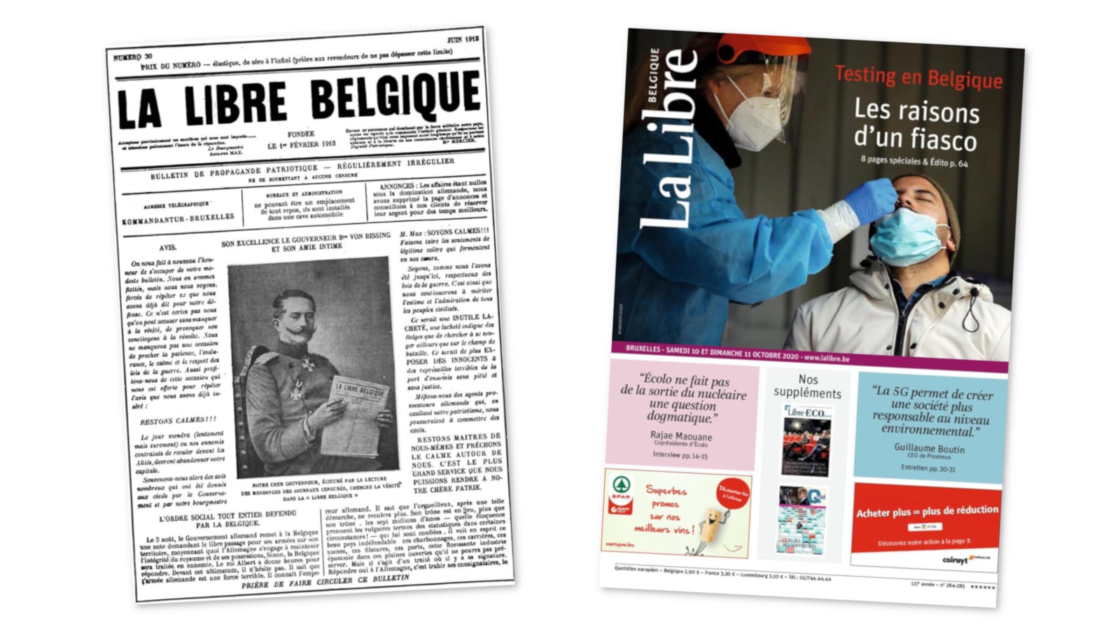 La Libre Belgique. Historia belgijskiego dziennika z własnym hymnem