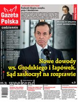 Gazeta Polska Codziennie Okładka Gazeta Polska Codziennie